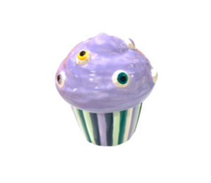 Lancaster Eyeball Cupcake