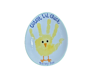 Lancaster Little Chick Egg Plate