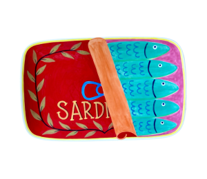 Lancaster Sardines Dinner Plate