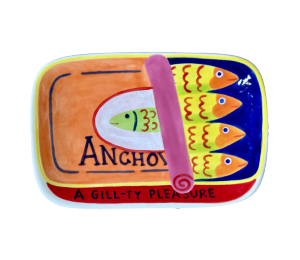Lancaster Anchovies App Plate