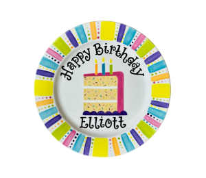 Lancaster Birthday Cake Plate