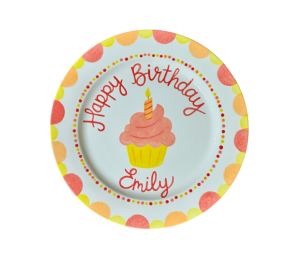 Lancaster Birthday Cupcake Plate
